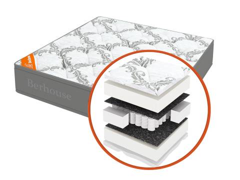 Матрас Mega холкон TFK Gray Night 120х200