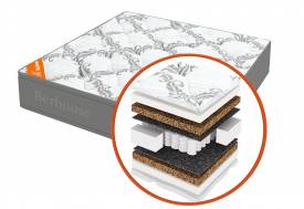 Матрас Mega кокос 10 TFK Gray Night 140х200