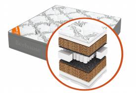 Матрас Mega кокос 30 TFK Gray Night 200х200