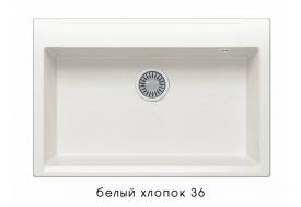 Мойка Polygran Argo-760 Белый хлопок 36