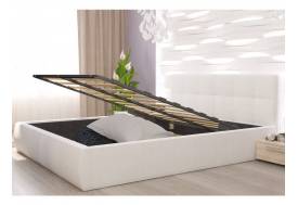 Кровать с ПМ 1800 мм Оскар 73/1 белая