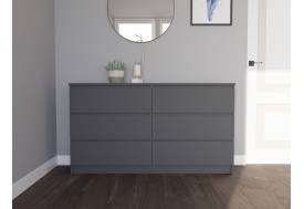 Комод Мори МК1380.6 Графит