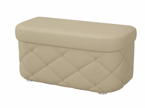 Банкетка Николь 6-5123 кожзам Кофе с Молоком