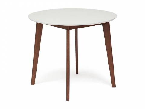 Стол обеденный Bosco Боско Белый-Коричневый