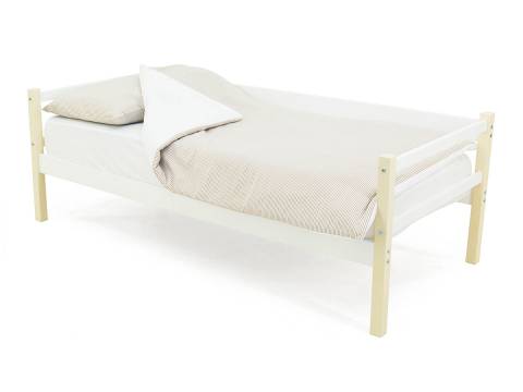 Кровать-тахта Svogen бежево-белый