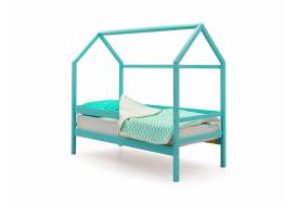 Кровать-домик Svogen с бортиком мятный