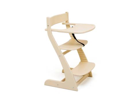 Растущий стул Усура со столиком бежевый