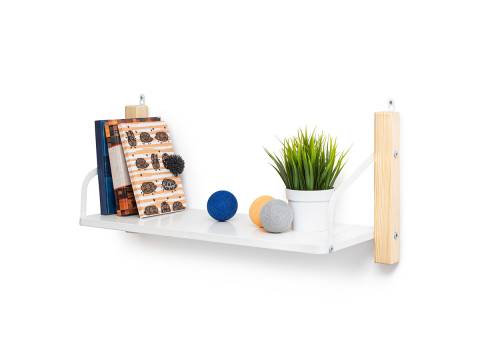 Детская навесная полка Svogen натура