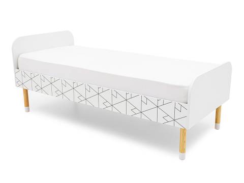 Кровать Stumpa Классика с рисунком Холмы