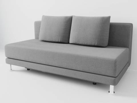 Диван Стандарт без подлокотников 01ДВСТ Грей