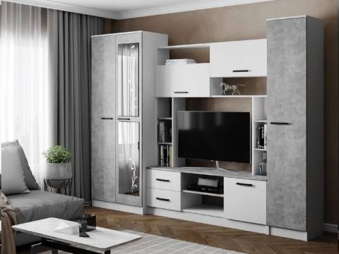 Гостиная Соло фасад Ателье светлое