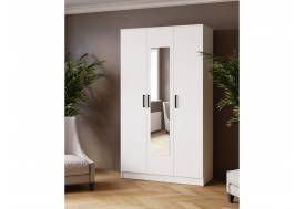 Шкаф комбинированный Ларс 1200 мм белый