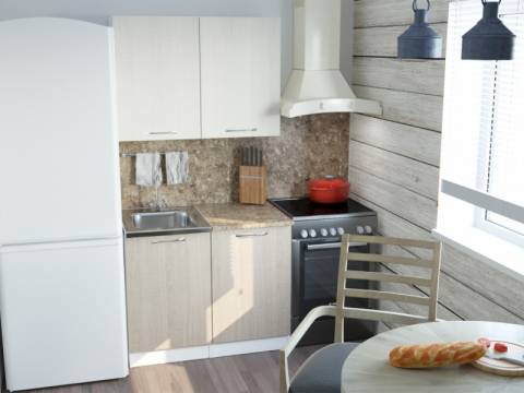 Кухонный гарнитур Ольга мини 1 1000 мм