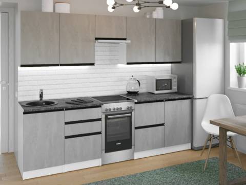 Кухонный гарнитур Сюита мега 2500 мм