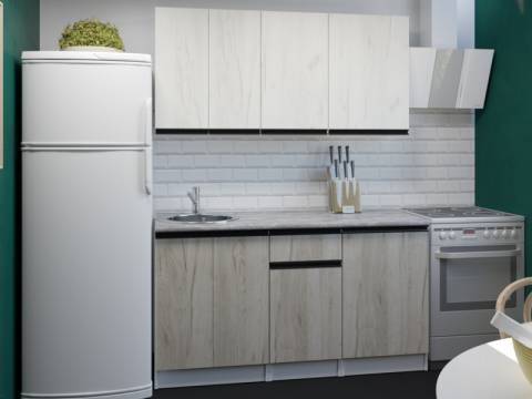 Кухонный гарнитур Паола нормал 1500 мм