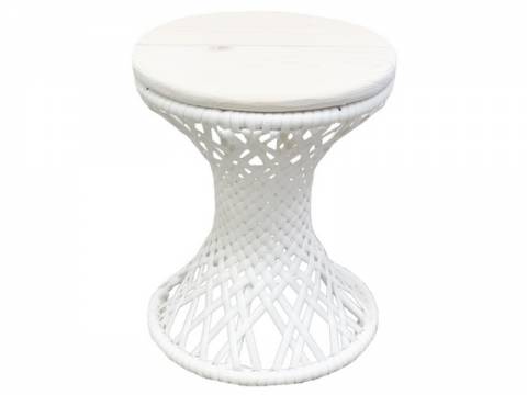 Стол Бонго мини диаметр 260 белый