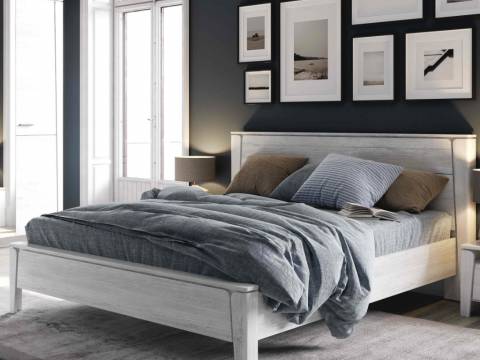 Кровать Мальта 1600 Дуб Винтерберг без основания