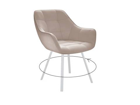 Стул 252 вращающийся Беж