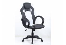 Геймерское кресло Silver Stone Черно-белое