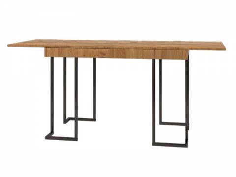 Стол обеденный раздвижной Лофт Дуб Вотанм