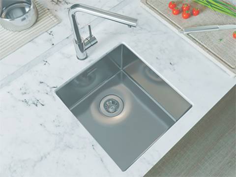 Подстольная мойка Оптима-HM 400.400.10.10