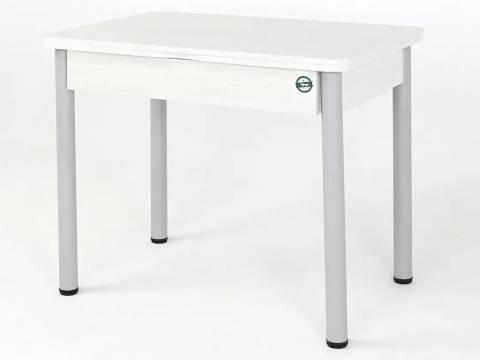 Стол раскладной Прайм-3Р с ящиком Ясень Анкор Светлый