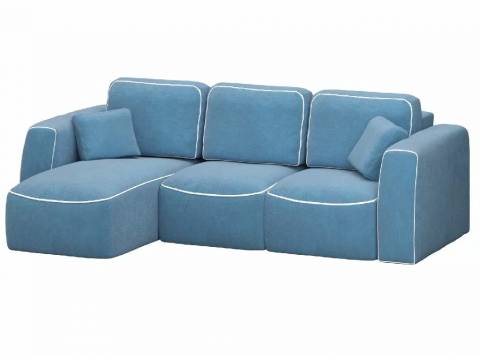Диван угловой Бафи-2 комбинация 3 Романо Скай