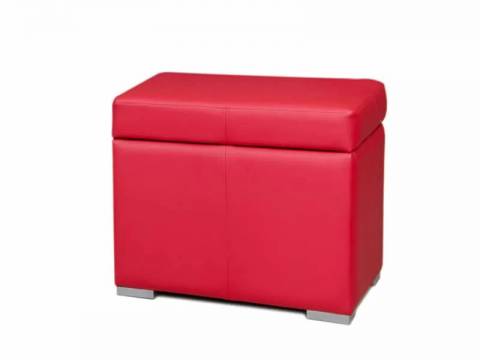 Пуф Амур красный