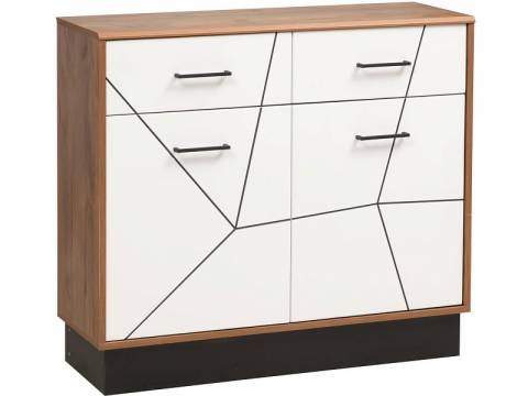 Комод 54.07 Гамма фасад белый