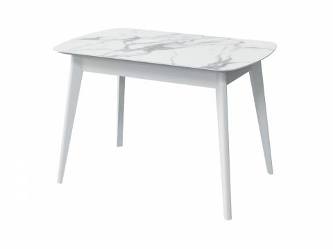 Стол раздвижной Прайм 1400/1720 Мрамор Белый