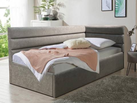 Кровать подростковая левая 800 Фрейм Модерн с подъемом