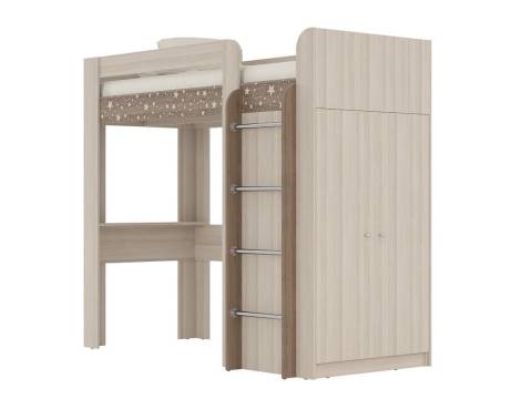 Кровать чердак Скай 4-2020