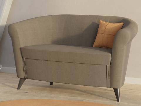 Диван Лагуна 6-5156 в ткани Орех