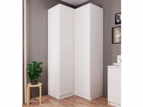 Шкаф угловой Мори МШУ 960.1 белый