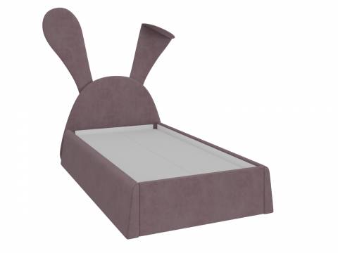 Кровать мягкая Алиса ПМ-332.30.01 велюр слива