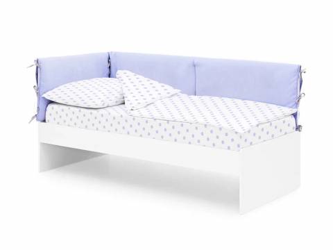 Детская мягкая кровать Denvas нежная сирень