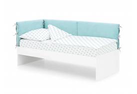 Детская мягкая кровать Denvas эвкалипт