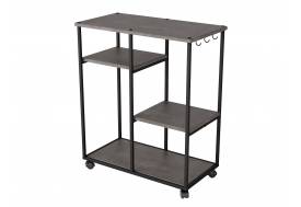 Консоль Вэстри серый бетон