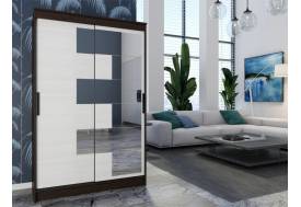 Шкаф купе Элегант 3 Дуб Венге-Сосна Лоредо