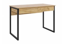 Стол Юниор дуб крафт золотой/черный муар