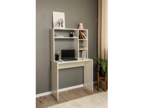 Компьютерный стол-стеллаж ST05 Белый