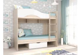 Кровать двухъярусная Галактика