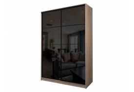 Шкаф-купе Max МШ-25-6-20/2-22 пленка Oracal черная