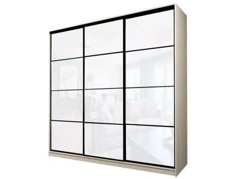 Шкаф-купе Max МШ-25-6-24-222 пленка Oracal белая