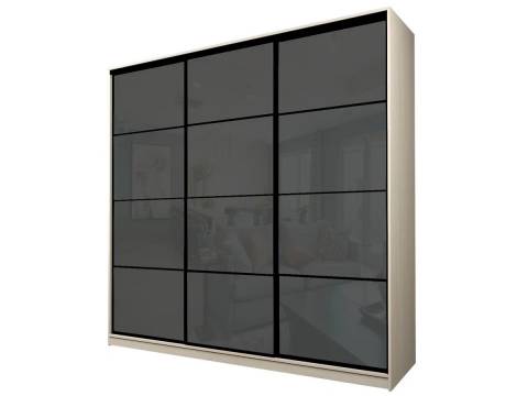 Шкаф-купе Max МШ-25-6-27-222 пленка Oracal темно-серая