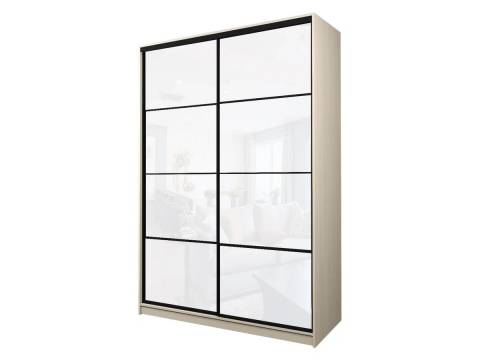 Шкаф-купе Max МШ-27-6-20/2-22 пленка Oracal белая