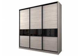 Шкаф-купе Max МШ-27-6-27-999 пленка Oracal черная