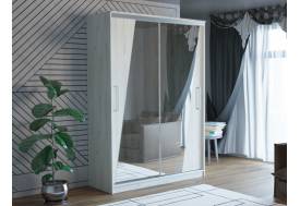 Шкаф-купе ПШ-2.9 1500 Норд Дуб крафт белый