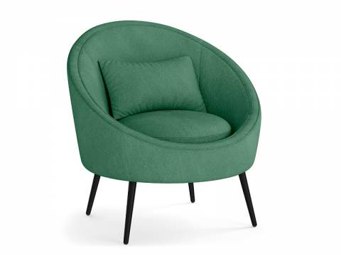 Кресло для отдыха Каро велюр барни олива