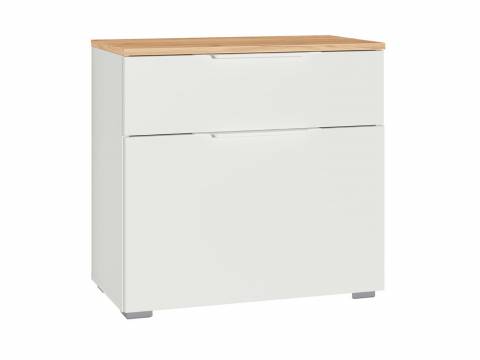 Тумба для обуви 16.127 Октава Белый шагрень